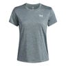 Tech Twist T-Shirt Damen - blaugrau, 