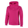 Hollow Hoody Damen-Pink