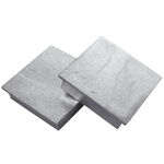 Tegra Platzbedarf Tegra Deckel Für Bodenhülsen Im Doppelpack,Vierkant-Silber