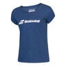 Exercise T-Shirt Damen-Dunkelblau,Weiß