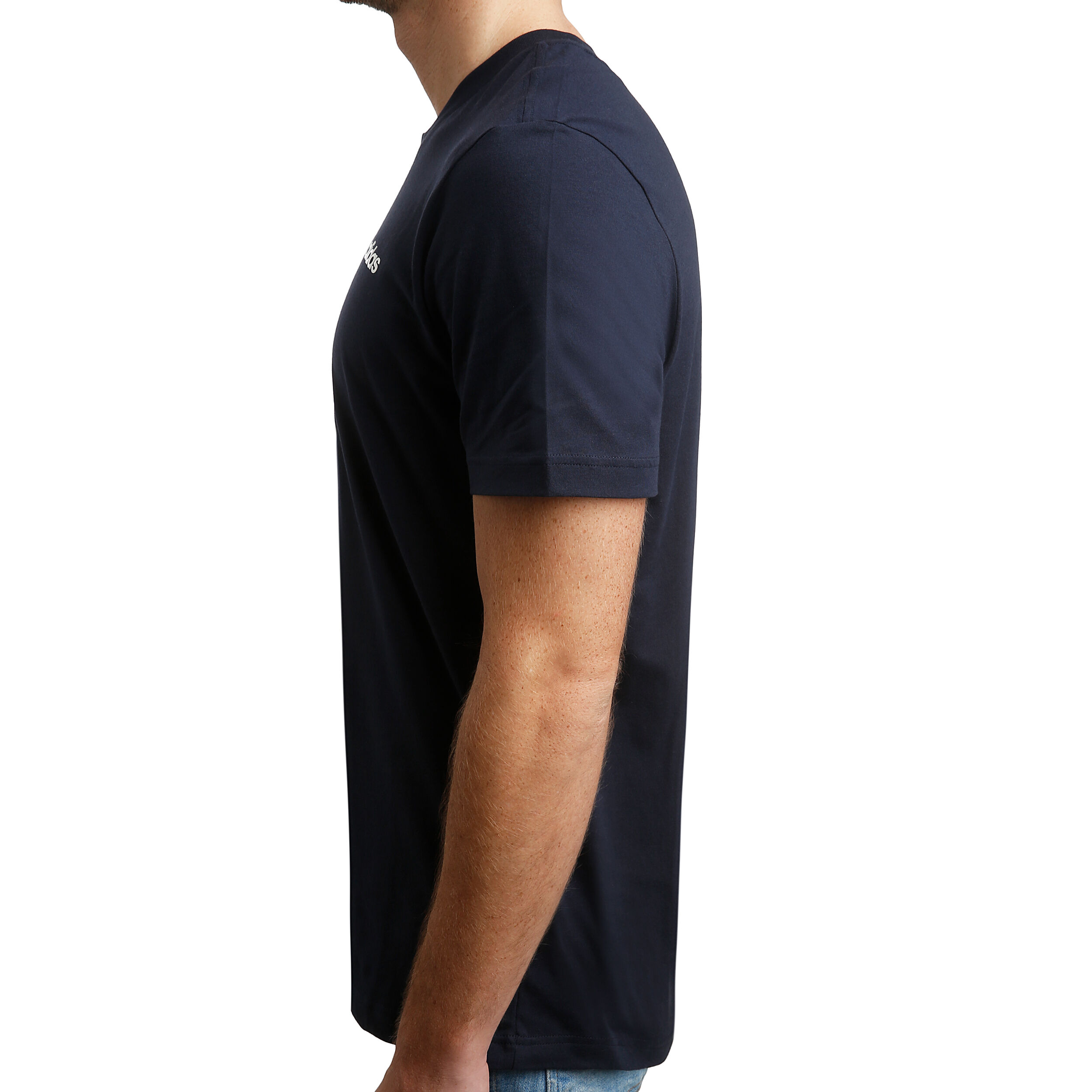 adidas Essentials Plain T Shirt Herren Dunkelblau, Weiß T shirt Adidas Essentials Plain Tee (Dunkelblau) • Preis 25