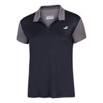 Babolat Bekleidung Babolat Play Polo Damen-Schwarz,Grau