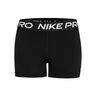 Pro 3in Ballshorts Damen-Schwarz,Weiß