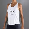 Cercle Tank-Top Damen-Weiß