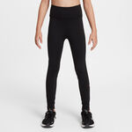 Nike Bekleidung Nike Dri-FIT One All Over Print Tight M&auml;dchen-Schwarz,Pink