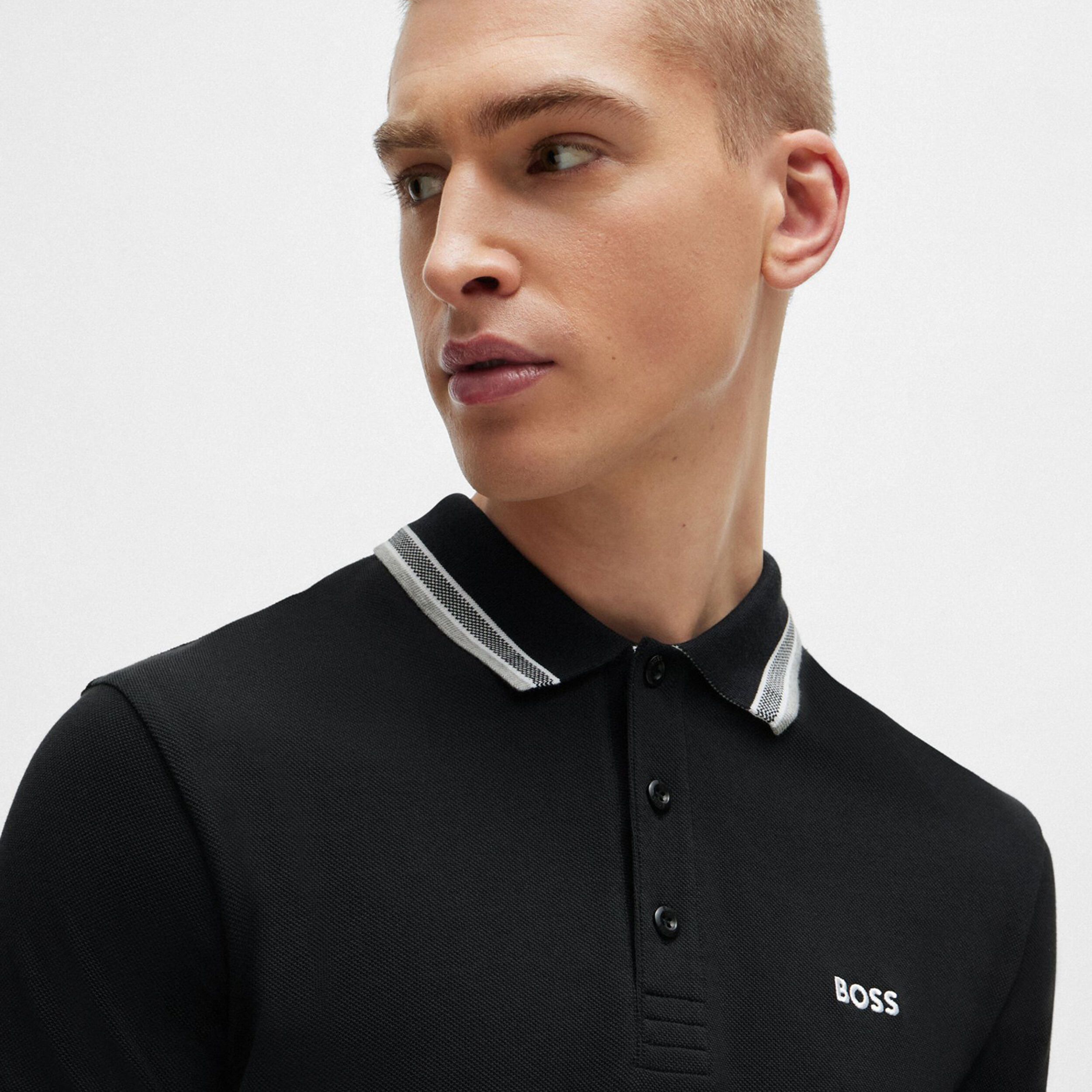 BOSS Paddy Polo Herren Schwarz online kaufen Tennis Point AT