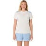 Core T-Shirt Damen-Creme,Blaugrau