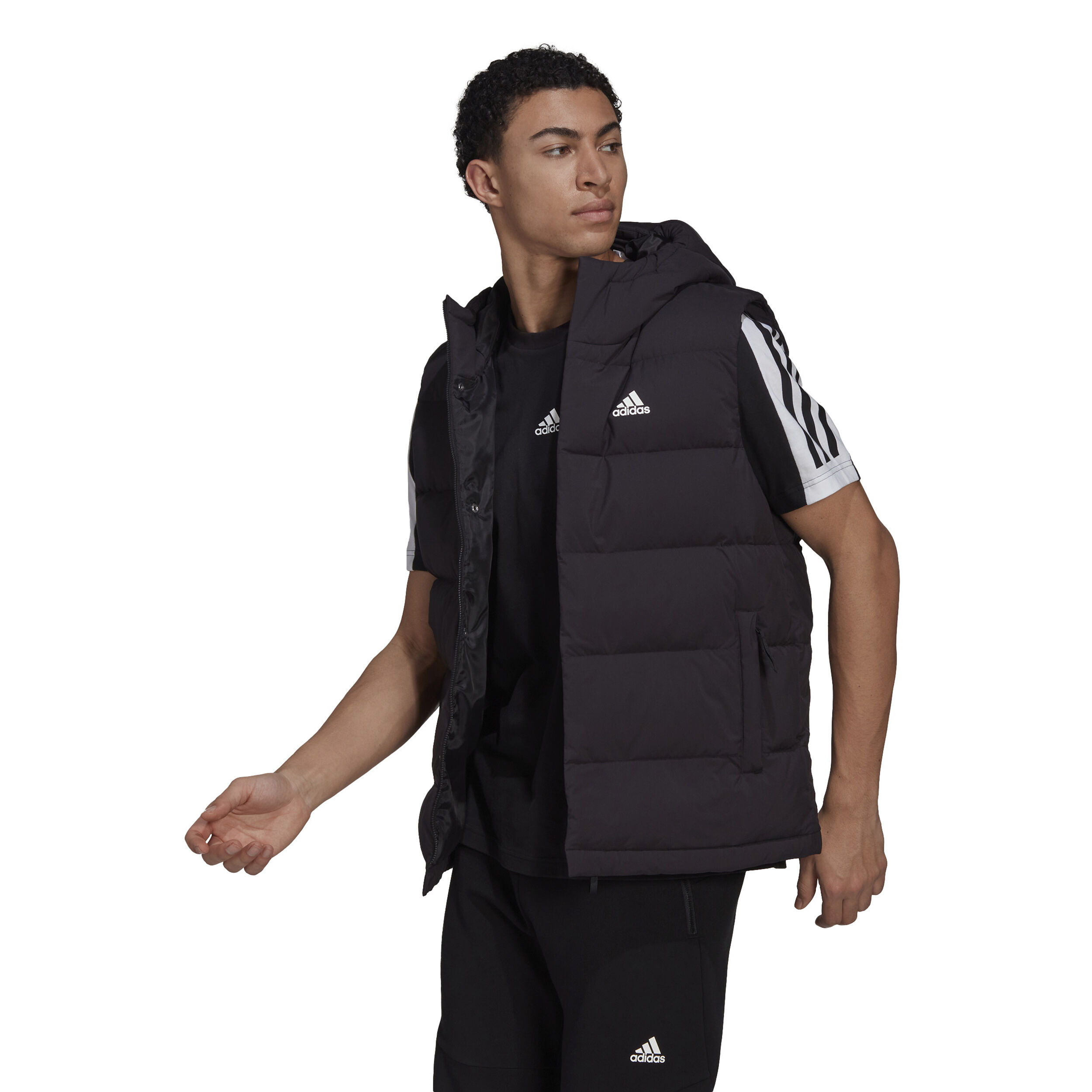 Adidas weste hot sale mit kapuze