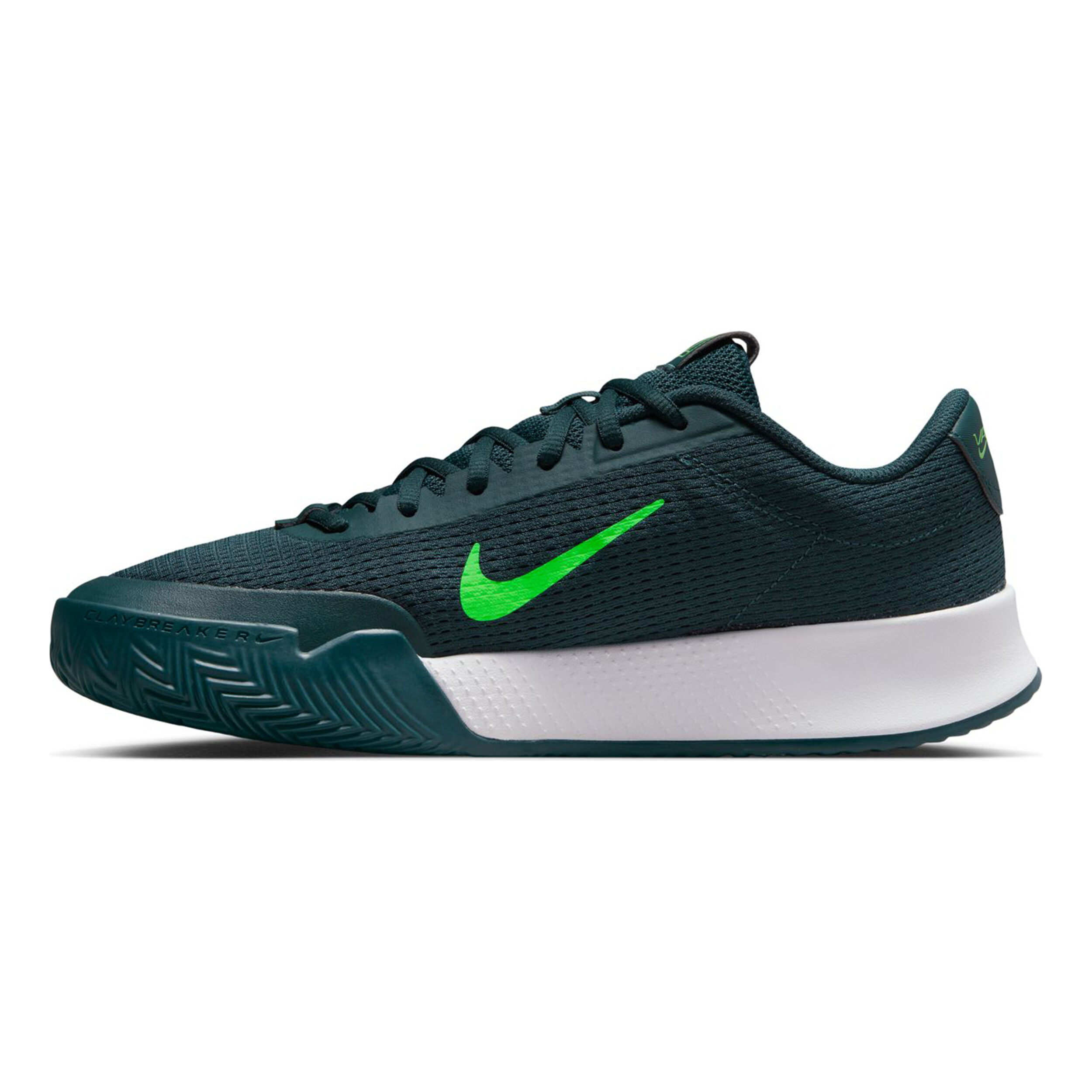 Nike Vapor Lite 2 Sandplatzschuh Herren Dunkelgrun Neongrun online kaufen Tennis Point AT