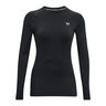 Authentics Crew Longsleeve Damen-Schwarz