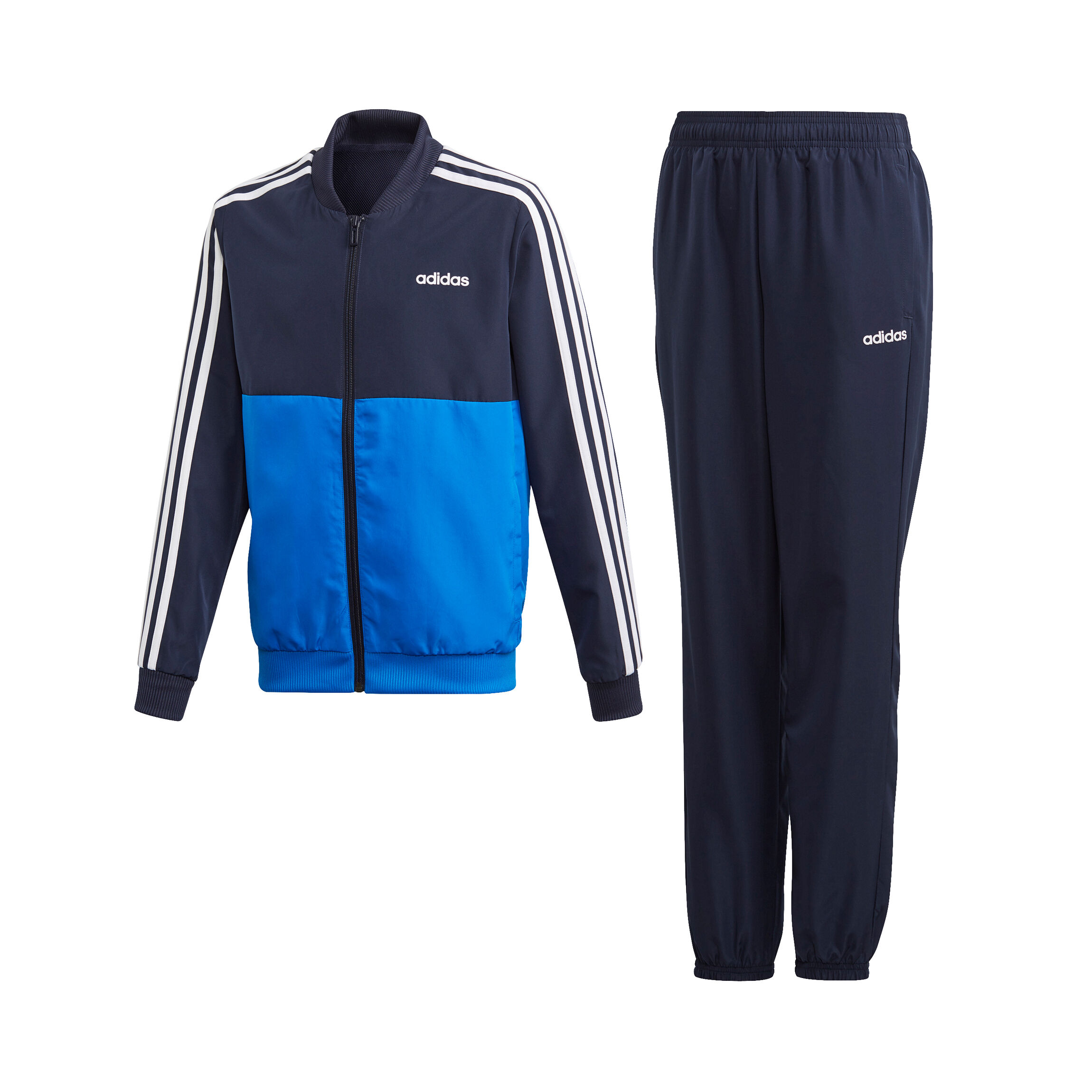 adidas Woven Trainingsanzug Jungen Dunkelblau Blau online kaufen Tennis Point AT