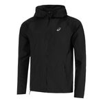 ASICS Bekleidung ASICS Road Packable Jacket Laufjacke Herren-schwarz