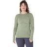 Road Seamless Laufshirt Damen-grau, blau