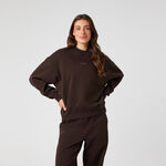 Björn Borg Bekleidung Björn Borg Studio Oversized Sweatshirt Damen-Braun