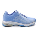 Lotto Tennisschuhe Lotto Mirage 300 III Sandplatzschuh Damen - hellblau, wei&szlig;