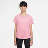 Dri-Fit One T-Shirt Mädchen-Rosa,Weiß