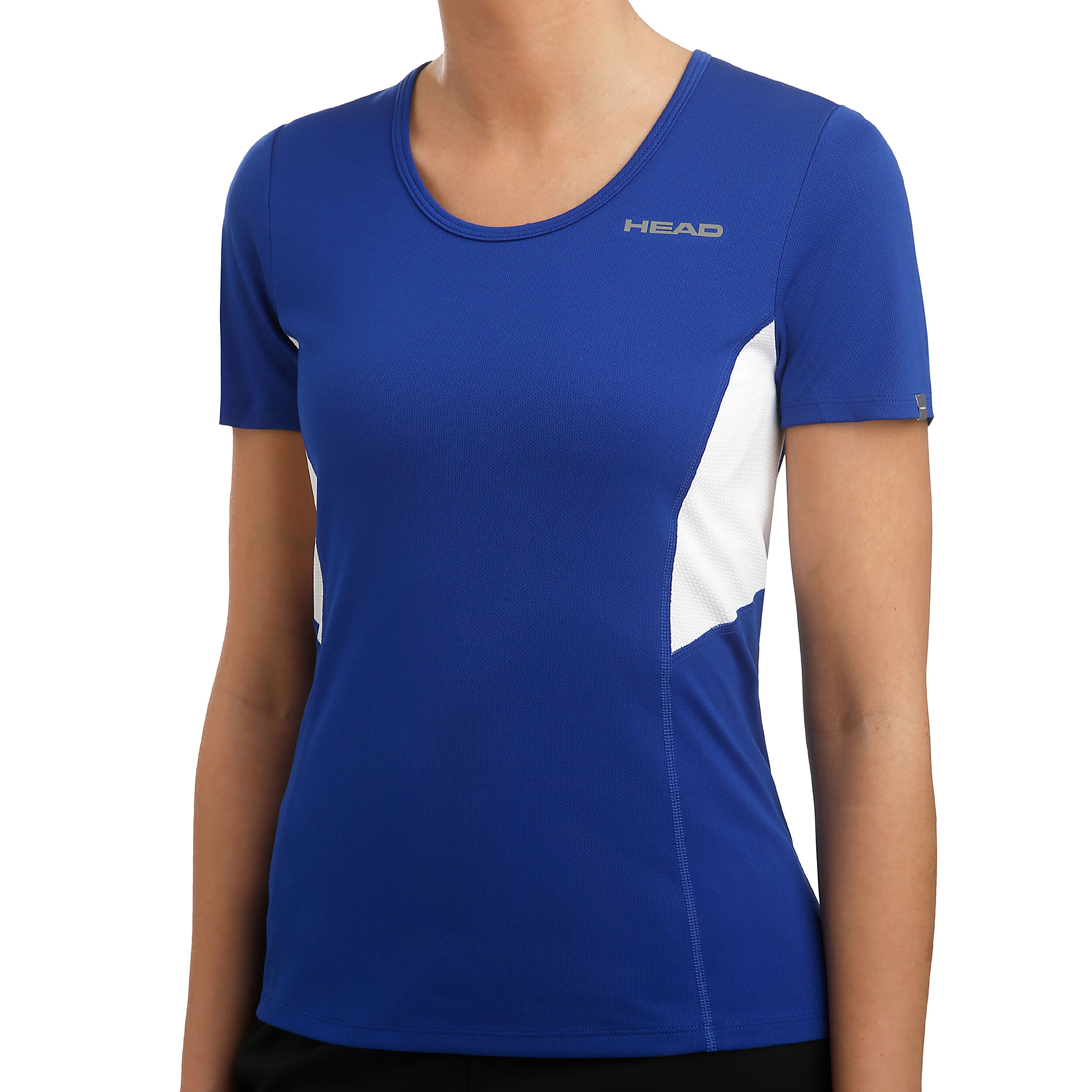 HEAD Damen Club Tech Tee  T-Shirt blau NEU 