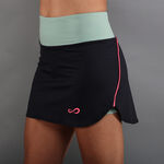 Endless Bekleidung Endless Grace Rock Damen-Schwarz,Grün