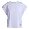Yoga T-Shirt Damen-Flieder