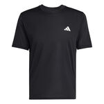 adidas T-Shirt adidas Basic T-Shirt Herren-schwarz