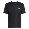 Basic T-Shirt Herren-schwarz