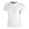 Pro Seamless T-Shirt Damen-Wei&szlig;