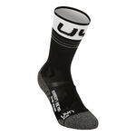 UYN Bekleidung UYN Runner'S One Mid Laufsocken Damen-Schwarz,Wei&szlig;
