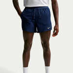 Nike Laufshorts Nike Stride 5in Laufshorts Herren - dunkelblau, silber