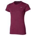 Mizuno Bekleidung Mizuno Core Impulse Laufshirt Damen - lila, 