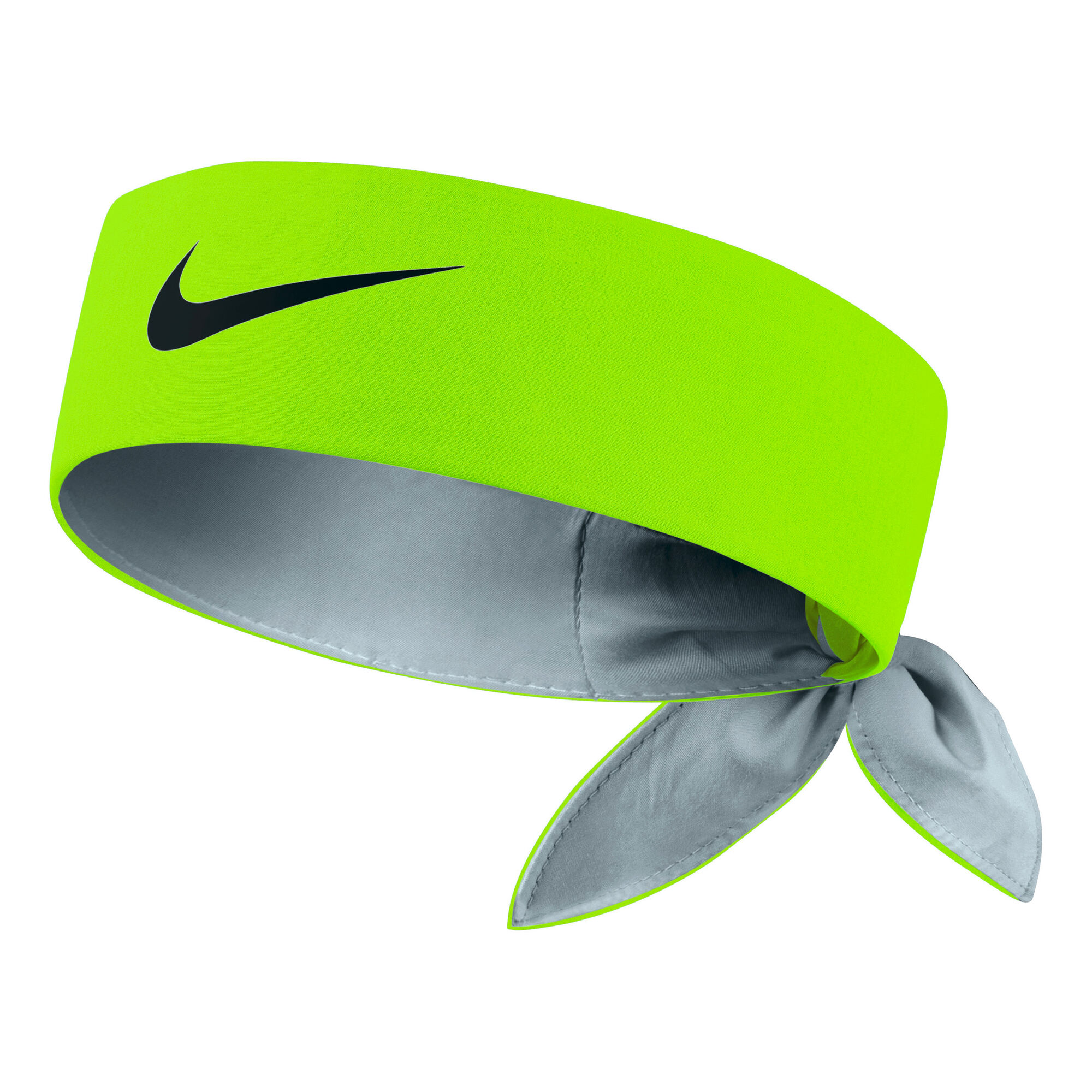 Nike Court Tennis Stirnband Herren Neongrün, Grau online kaufen