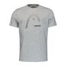 Club Carl T-Shirt Herren - hellgrau, 
