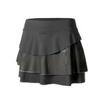 Quiet Please Bekleidung Quiet Please Sparkle Flounce Rock Damen-Anthrazit