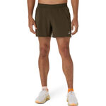 ASICS Bekleidung ASICS Road 5in Laufshorts Herren-braun, gr&uuml;n