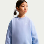 Nike Bekleidung Nike Sportswear Club Fleece Oversized Crew Sweatshirt Kinder-blaugrau
