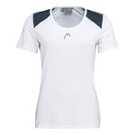 HEAD Bekleidung HEAD 22 Tech T-Shirt Damen - weiß, dunkelblau
