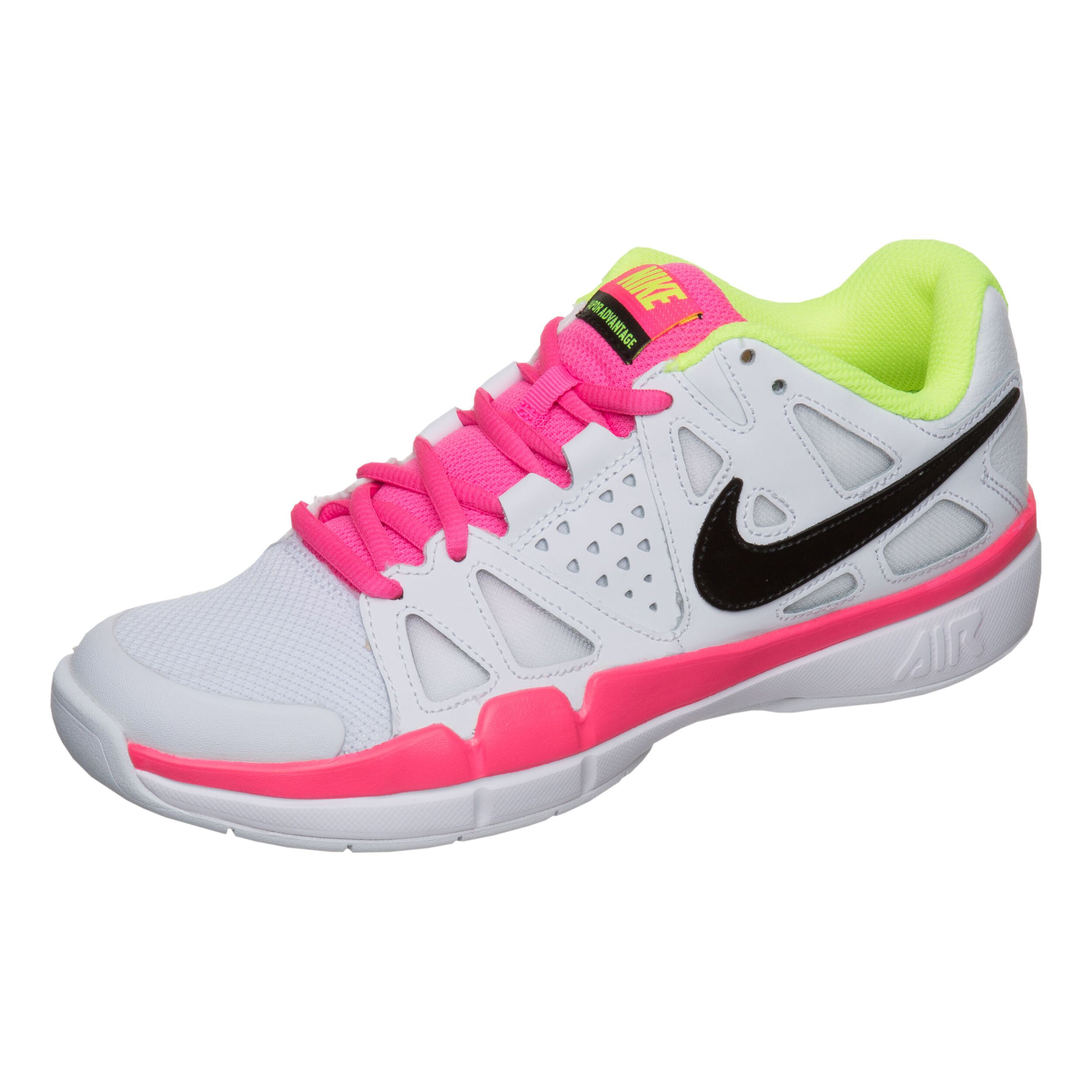 Nike Air Vapor Advantage Indoor Teppichschuh Damen WeiB Schwarz online kaufen Tennis Point AT