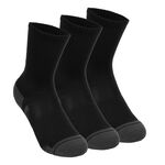 Under Armour Bekleidung Under Armour Performance Tech Crew Sportsocken 3er Pack-Schwarz