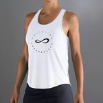 Endless Bekleidung Endless Cercle Tank-Top Damen-Weiß
