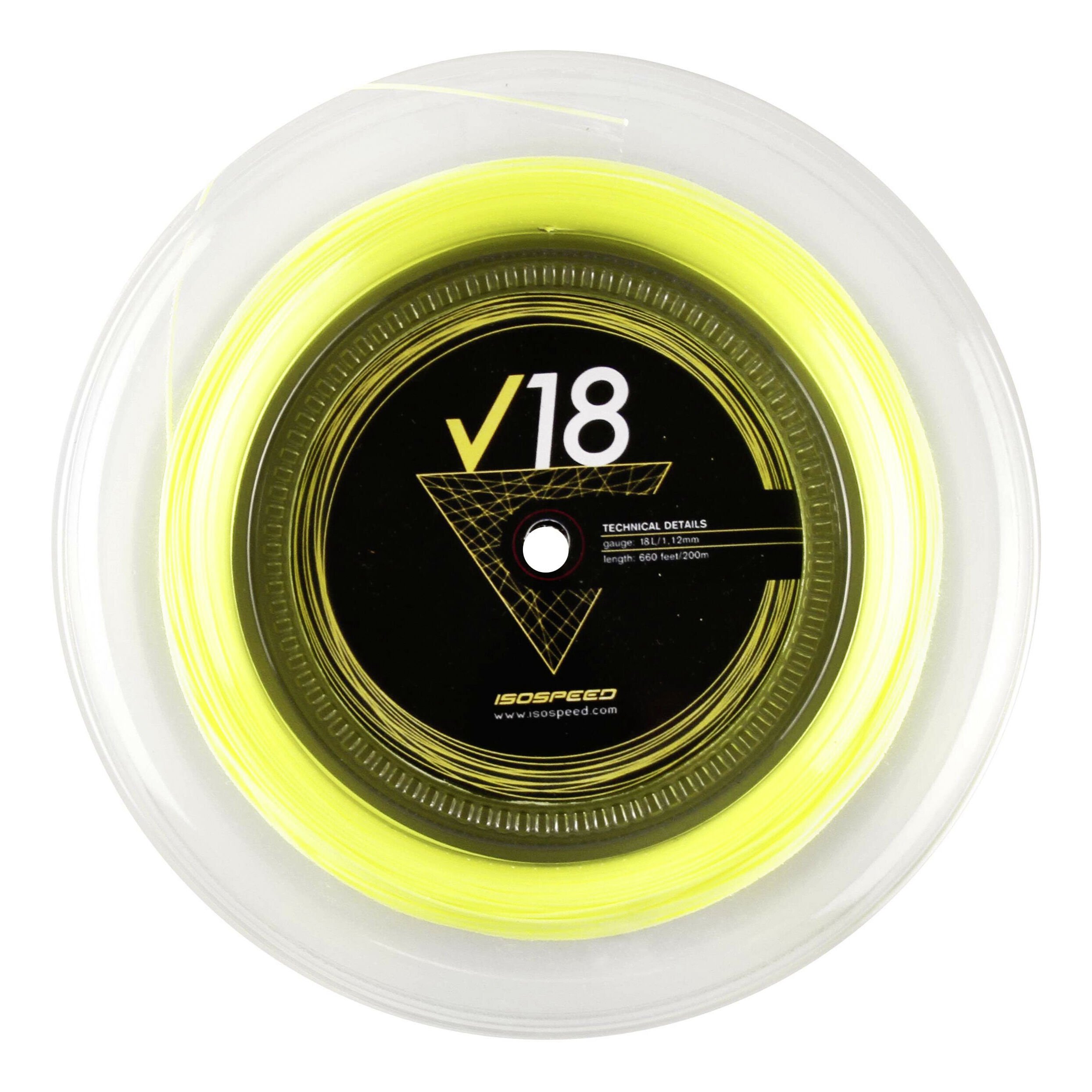 0,48€/m Isospeed V18 1,12 mm 200 m Tennissaiten 