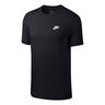 Sportswear Club T-Shirt Herren - schwarz, weiß