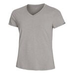 NEO Bekleidung NEO Flyweight V-Teeme Laufshirt Damen-Grau