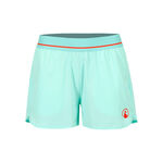 Quiet Please Bekleidung Quiet Please Wild Match 2in1 Shorts Damen-T&uuml;rkis,Rot