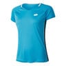 Squadra II PL T-Shirt Damen-T&uuml;rkis,Wei&szlig;