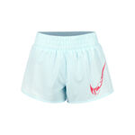 Nike Bekleidung Nike Dri-Fit One Swoosh Laufshorts Damen-Hellblau