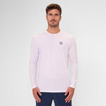 BIDI BADU Bekleidung BIDI BADU Crew Roundneck Longsleeve Herren-Weiß