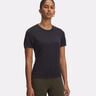 Launch Jacquard Laufshirt Damen-Wei&szlig;