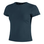 Nike Tennisbekleidung Nike Court Dri-Fit Advantage T-Shirt Damen-Dunkelblau,Dunkelblau