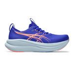 ASICS Neutralschuh ASICS Gel-Nimbus 28 Neutralschuh Damen-blau, orange