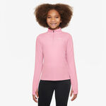 Nike Bekleidung Nike Dri-Fit Half-Zip Longsleeve M&auml;dchen-Rosa