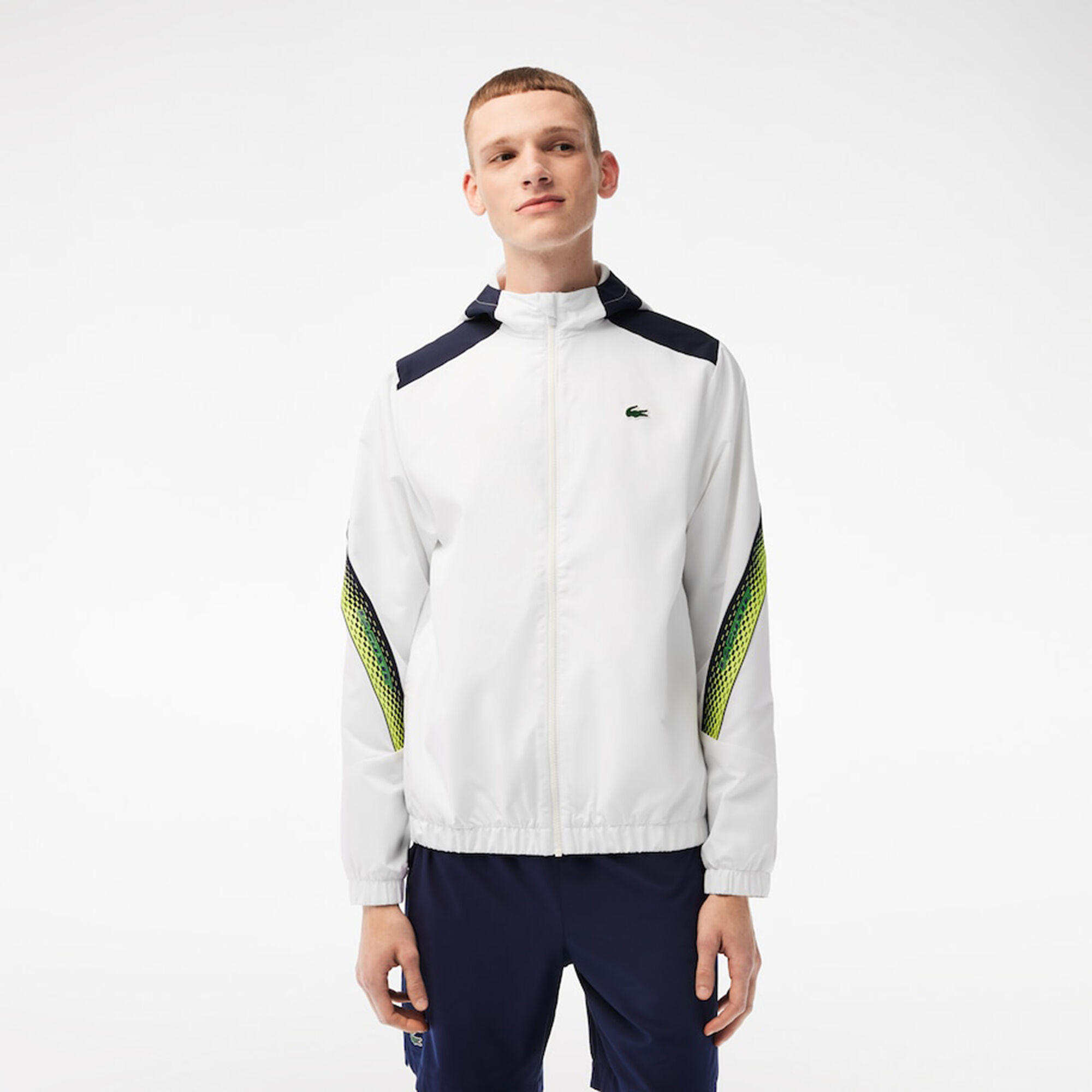 Lacoste Blau kaufen | Tennis Trainingsjacke Weiß, Herren online Point AT